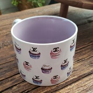 Designer Logo Mug with Purple Interior